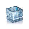 Yuyu Cube Steel Blue, 6,5 x 6,5 x 6,5 cm, Glas