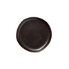 Rockzzero Teller Set, flach, Ø 22 cm, metallic brown, Set á 6 Stück, Steinzeug