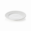 Maya Teller Set SHIRO, flach, Ø 16,5 cm, weiß, Set á 6 Stück, Porzellan