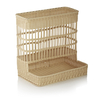 Weaver Pro Brötchenschütte Systemkörbe, 60 x 49 x 60,5 cm, hellbeige, Polypropylen