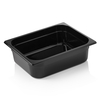 Was Germany GN Behälter GN 96 BLACK 1/2-100 mm, schwarz, Polycarbonat