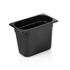 Was Germany GN Behälter GN 96 BLACK 1/4-200 mm, schwarz, Polycarbonat