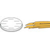Neumärker Pasta-Scheibe Ø 57 mm Fettuchine für Nudelmachine PF25E/PF40E 