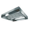 Prismafood Zentral-Deckenhaube kastenform 180x130 ohne Motor ohne Regler