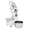 Prismafood Teigmaschine - Kesselvolumen: 10 Liter / 8 kg Teig - aufklappbares Rührwerk