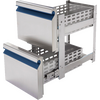 Prismafood Schubladenblock 2x 1/2 (BxTxH): 43 x 62,5 x 68,5 cm