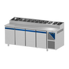 Prismafood Kühltisch 4 Türen ohne Edelstahlabdeckung Kapazität: 816 lt Temperatur: 0°C/+10°C