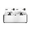 Hendi Friteuse Kitchen Line - 2x6L, Kitchen Line, 12L, 230V/6600W, 550x430x(H)305mm