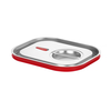 Hendi Gastronorm-Deckel mit Silikonrand, Kitchen Line, GN 1/2, 265x325mm