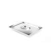 Hendi Gastronorm-Deckel mit Löffelaussparung, Profi Line, GN 1/2, 265x325mm
