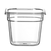 Hendi Gastronorm-Behälter 1/6, Profi Line, GN 1/6, 2,4L, Transparent, 176x162x(H)150mm