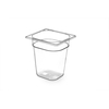 Hendi Gastronorm-Behälter 1/6, GN 1/6, 3,4L, Transparent, 176x162x(H)200mm
