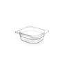 Hendi Gastronorm-Behälter 1/6, GN 1/6, 1L, Transparent, 176x162x(H)65mm