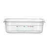 Hendi Gastronorm-Behälter 1/3, GN 1/3, 4L, Transparent, 325x176x(H)100mm
