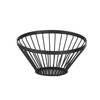 Hendi Obstkorb, abgerundet schwarz, ⌀150x(H)80mm
