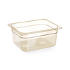 Hendi Gastronorm-Behälter 1/2, hochtemperaturbeständig, GN 1/2, 4L, Transparent, 325x265x(H)65mm