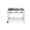 Hendi Grillsystem Green Fire mit 3 Brennern, Profi Line, 17,4kW, 1078x612x(H)825mm
