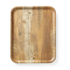 AmerBox Serviertablett aus Melamin mit Holzoptik , Holz, 330x430mm