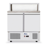Arktic Pizzatisch, zweitürig 300 L, 230V/310W, 900x700x(H)1110mm
