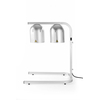 Hendi Wärmebrücke mit 2 Infrarotlampen, Silber, 230V/250W, 453x360x(H)790mm