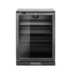 Arktic Bar-Kühlschrank eintürig, 105L, Schwarz, 220-240V/120W, 600x530x(H)870mm