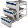 Prismafood Schubladenblock 3x 1/3 (BxTxH): 43 x 62,5 x 68,5 cm