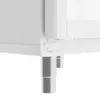 Liebherr Stellfüße weiß, passend für MRTve 1501, MRTve 1511, FFTsg 1501, FFTvg 1501, FRTvg 1501, FRTvg 1511