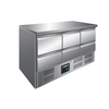 SARO Kühltisch Schubladen VIVIA S903 S/S TOP 6x 1/2 GN