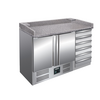 SARO Pizzatisch mit Schubladen PZ 9001