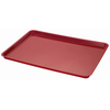 SARO ABS Tablett 600 x 400,  Farbe: Rot, VPE 20