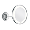Aliseo LED City Light Kosmetikspiegel mit Schwenkarm, Farbe: Chrom, Variante: Schwenkarm