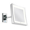 Aliseo LED Cubik T3 Kosmetikspiegel mit Schwenkarm, Ausführung: Direktanschluss, Variante: Schwenkarm