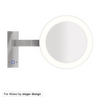 Aliseo LED Moon Dance Kosmetikspiegel mit Schwenkarm, Ausführung: Direktanschluss, Variante: Schwenkarm