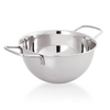 Was Germany Sauteuse COOKWARE 21, Ø 20 cm, 1,5 ltr., mit glattem Rand, Chromnickelstahl 18/10