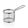 Was Germany Servier- und Frittierkorb, Ø 8,5 cm, Höhe 8 cm, Chromnickelstahl