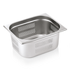Was Germany GN Behälter GN CORE 1/2-150 mm, Seiten- & Bodenlochung, Chromnickelstahl