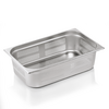 Essentials GN Behälter Set GN 1/1-150 mm, Seiten- & Bodenlochung, Set á 6 Stück, Chromnickelstahl