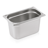 Was Germany GN Behälter GN CORE 1/4-150 mm, mit U-Ecken, Chromnickelstahl