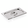 Was Germany GN Deckel GN SELECT 1/4, mit Löffelaussparung, Chromnickelstahl 18/8