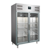 SARO Gewerbekühlschrank, Glastür - 2/1 GN GN 1200 TNG