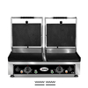 GMG Doppel-Kontaktgrill KG2735DG, oben gerillt & unten glatt, Variante: KG2735DG