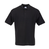 Unisex Poloshirt schwarz L