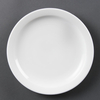 Olympia Whiteware Teller mit schmalem Rand 20cm (12 Stück)