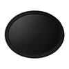 Cambro Camtread ovales Tablett schwarz 60 x 73 cm