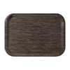 Roltex Melamin Fast-Food-Tablett Wenge 37,5 x 26,5cm