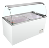 Tefcold Speiseeisvitrine IDA600-W1+, Weiß, RAL 9010, EEK D