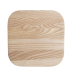 Bolero Cantina niedrige Hocker aus Stahl mit Holzsitz (4 Stück)