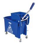 Jantex Moppeimer mit Mopppresse blau 20L