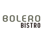 Bolero Bistro-Hocker mit Sitzpolster aus Holz, Weiß (4 Stück)