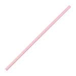 Fiesta Compostable kompostierbare Papierstrohhalme rosa (250 Stück)
